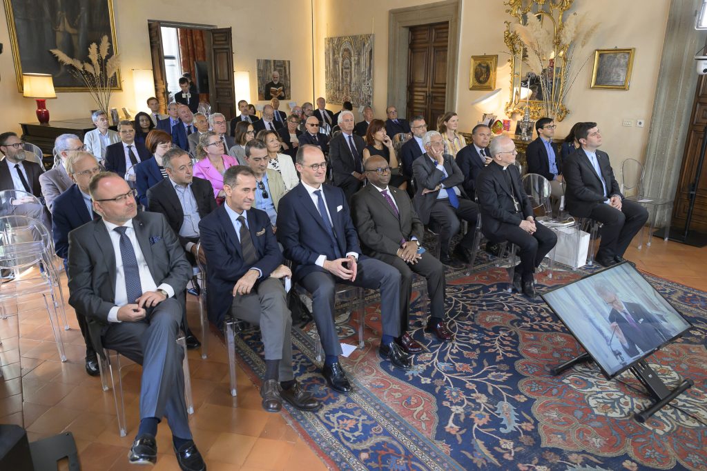 La sala durante la presentazione